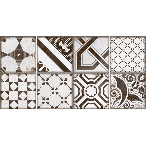Керамическая плитка TWU2550BOH17 Плитка Boho рельефная 249x500x8