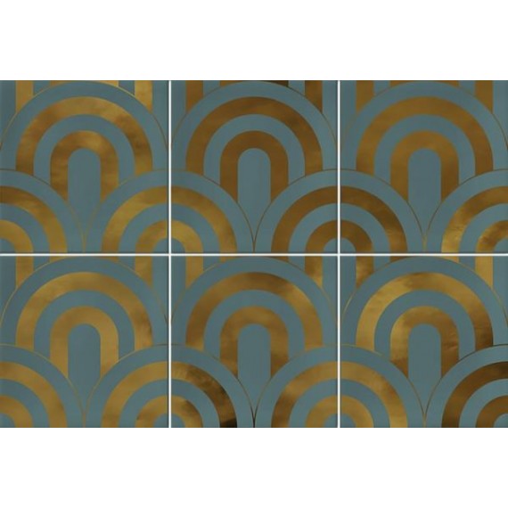 Керамогранит Takada Turquesa Oro 23x33,5