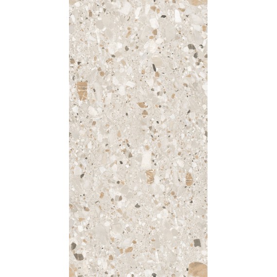 Керамогранит Terazzo Crema Carving 60x120