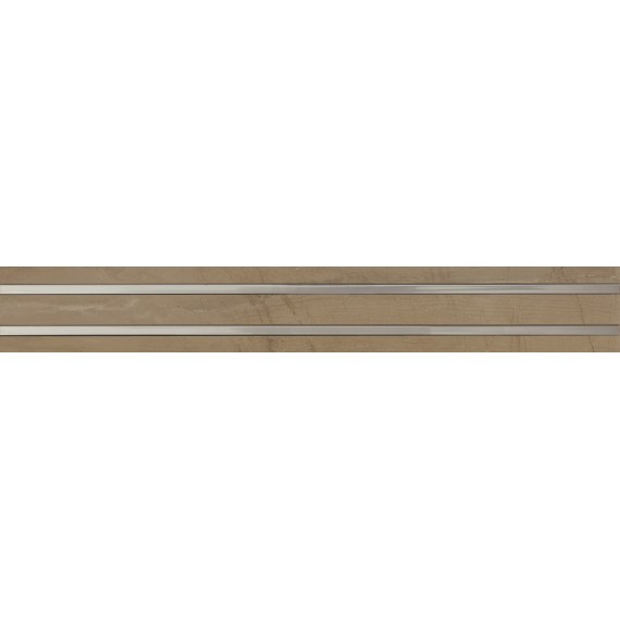 Керамическая плитка Terra Brown Listwa 10,5x75