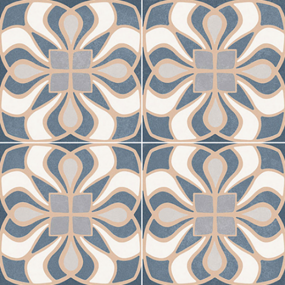 Керамогранит Terra Epoque Blue 44,5x44,5