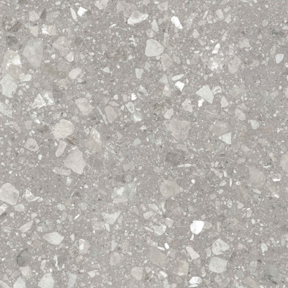 Керамогранит Terrazzo matt grey PG 01 60х60