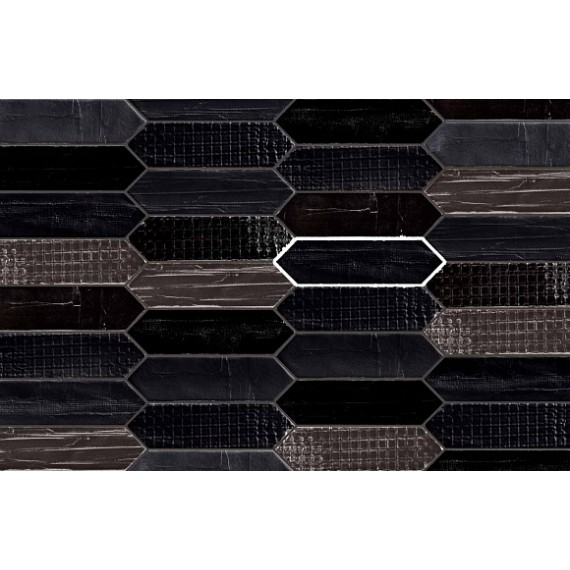 Керамогранит Tissue Noir 7,5*28