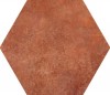 Toscana Cotto hexagon 25,8x29
