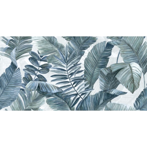Керамогранит Touch Evo Dec.Tropical Blue Rett 60x120