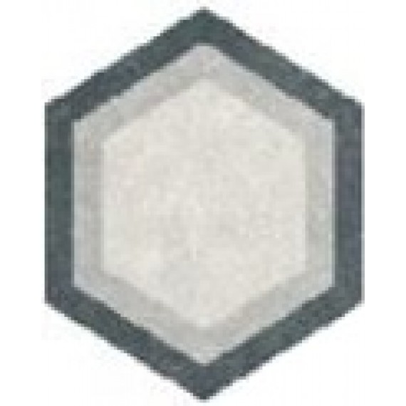 Керамогранит Traffic Combi Grey HEX 25 (микс разных рисунков в одной коробке) 25x22