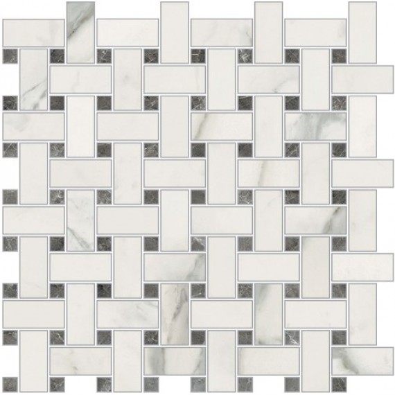 Мозаика Trama Apuano Bianco 30x30