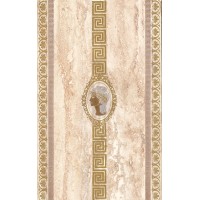 Travertin Medallion Meander (вертикальный) 25х40 