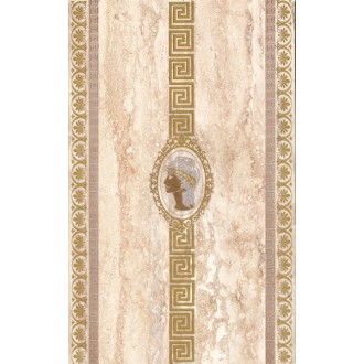 Travertin Medallion Meander (вертикальный) 25х40 