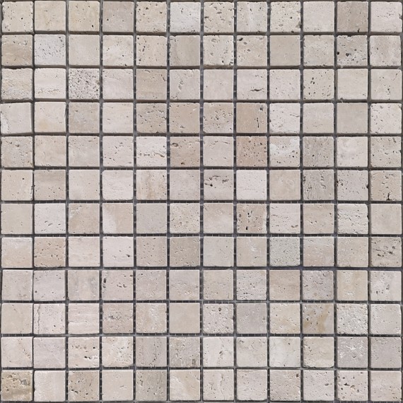 Мозаика Travertino Beige MAT 23x23x7 298x298