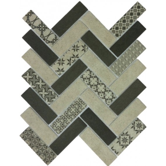 Мозаика Tweed Gray 32.6x30.4
