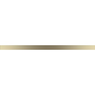 U-BM-12-400-CH Бордюр Metal Champagne 1,2х40