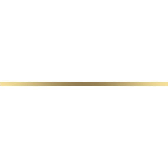 Керамическая плитка U-BM-12-400-GL Бордюр Metal Gold 1,2х40
