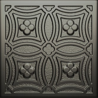 U-DI-70-70-GR Декор Inserto Graphite 7х7