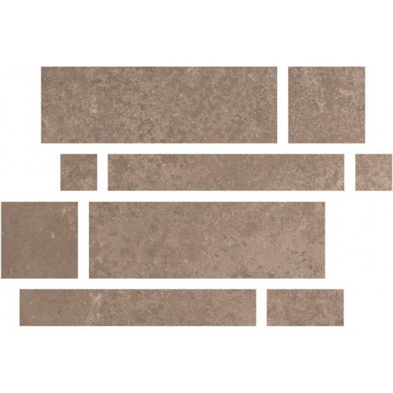 Керамогранит UKR20300 Unika Bronze Mix Wall Rett 20x60, 20x20, 10x60, 10x20, 10x10
