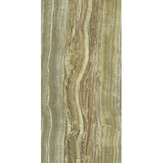 UO6L157558 GREEN ONYX VEIN Cut Luc Shiny 150x75