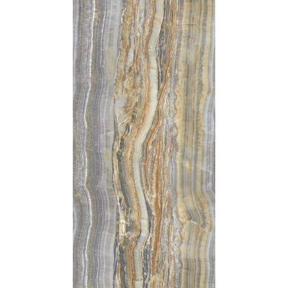 Керамогранит UO6SK157557 GREY ONYX VEIN Cut Lev Silk 150x75