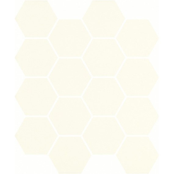 Мозаика Uniwersalna Mozaika Prasowana Bianco Hexagon 22х25,5