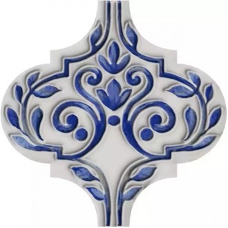 VT/A317/65000 Плитка Декор Арабески Майолика 2 6,5х6,5