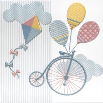 VT/A372/5009 Декор Бон Вояж Велосипед 20x20