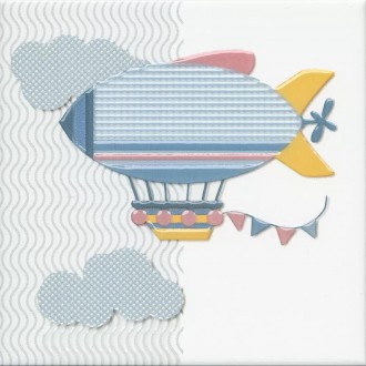 VT/A374/5009 Декор Бон Вояж Дирижабль 20x20
