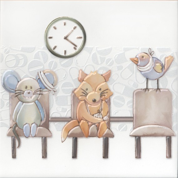 Керамическая плитка VT/A506/5009 Декор Айболит 6 20x20