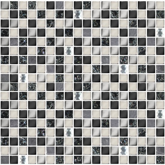 Мозаика Vela Nero 30x30