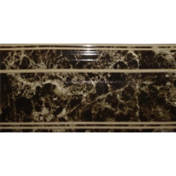 Керамическая плитка Venice Zocalo Negro 15x30