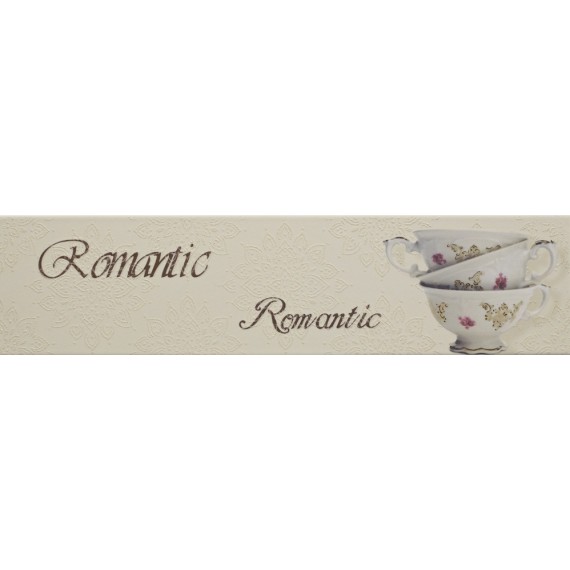 Керамическая плитка Veronika Romantique Crema Mate 10x40