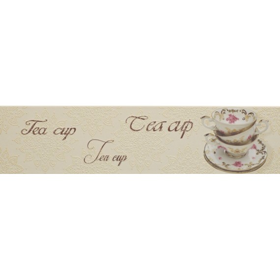 Керамическая плитка Veronika Tea Cup Crema Mate 10x40
