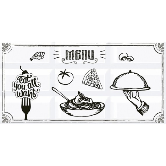 Керамическая плитка Vogue Breakfast 4 20,1х40,5