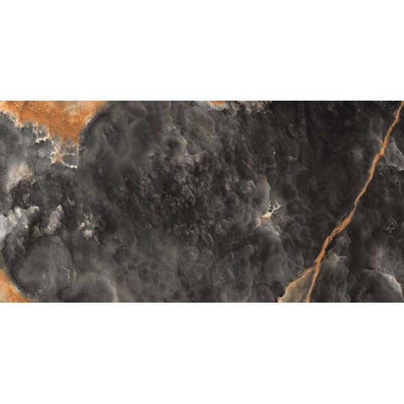 Керамическая плитка Volcanic Nero Shiny Sugar 60x120