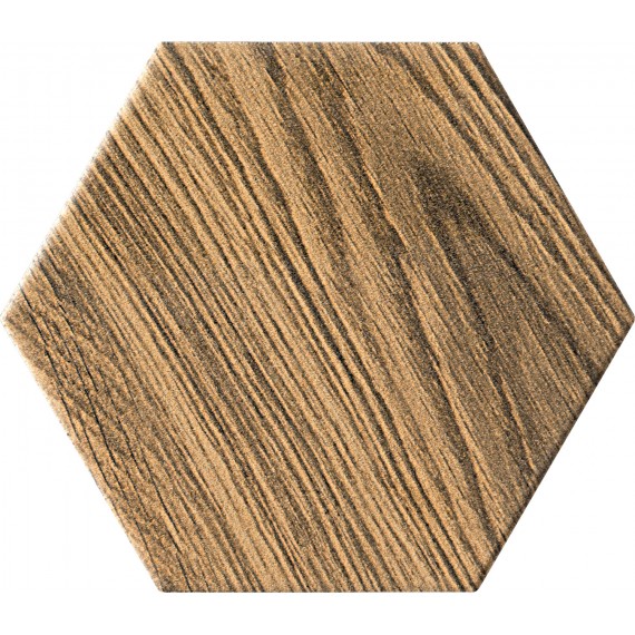 Керамическая плитка W-Burano wood hex 11x12.5