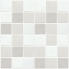 WB35111 Мозаика Grey Mix Glossy 48x48 30.6х30.6х6