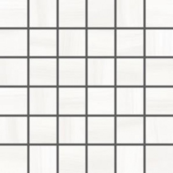Мозаика WDM06039 на сетке белый 5x5 30x30