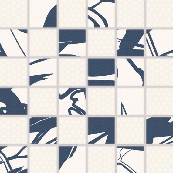 Мозаика WDM06676 LINT Mosaic blue 30x30