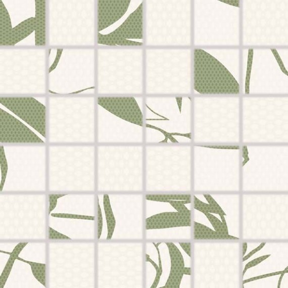 Мозаика WDM06678 LINT Mosaic green 30x30