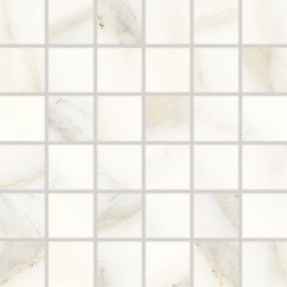 Мозаика WDM06730 CAVA mosaic white matt 30x30