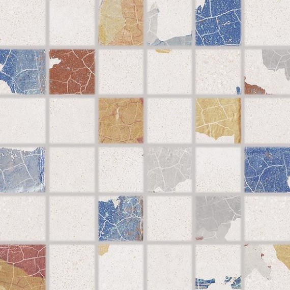 Мозаика WDM06796 Betonico mosaic multicoloured 30x30