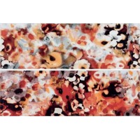WITVE004 декор красные цветы (комплект 2шт) 40x60