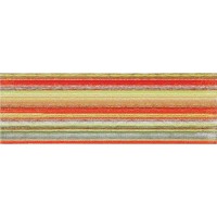 WITVE006 декор полоска зеленый 20x60