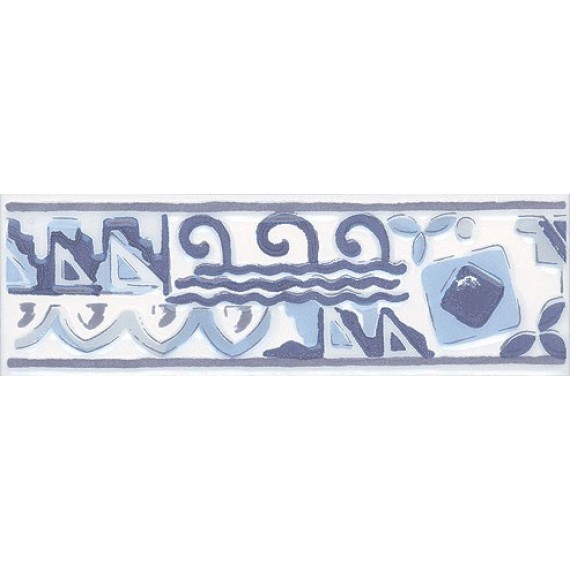 Керамическая плитка WLAED114 LUCIE blue 20x6.1
