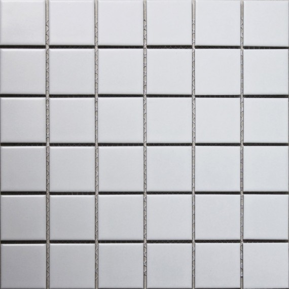 Мозаика White Matt 48x48 (ID1005) 30.6х30.6