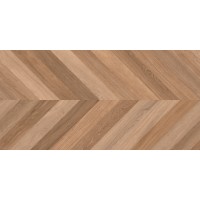 Wood Canarium Chevron M тёмно-бежевый матовый карвинг 60х120