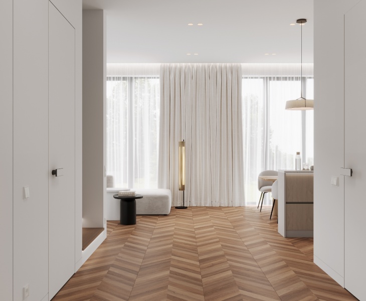 Wood Canarium Chevron M Laparet