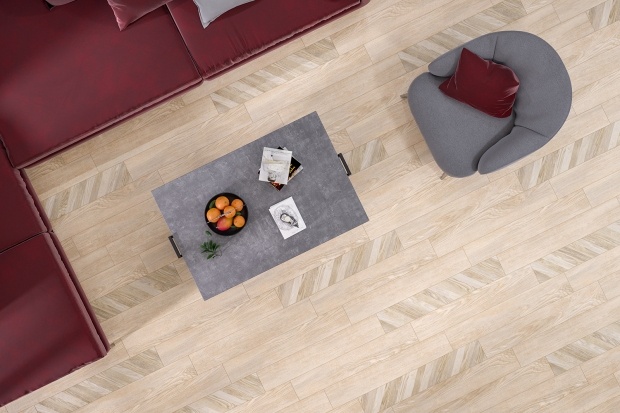 Wood Chevron Golden Tile (Харьков)