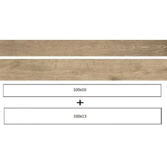 Керамогранит Woodreal Beige 130x1000 / 100х1000 мм