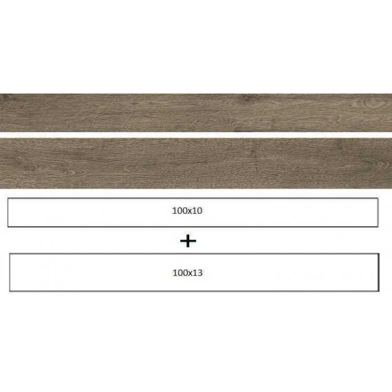 Керамогранит Woodreal Tortora 130x1000 / 100х1000 мм