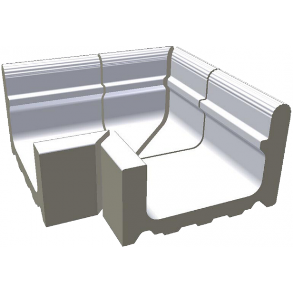 Керамическая плитка XPA51023 Pool (SET 4 pcs) 39,1x30
