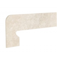 ZANQUIN FIORENTINO PETRA BONE IZDA. левый 395x175x7,5